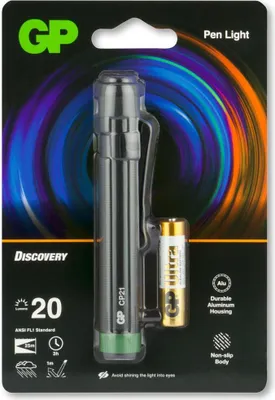 Image de GP Batteries 260GPACTCP21000 GP Taschenlampe CP21 20 Lumen 1 x AAA 260GPACTCP21000