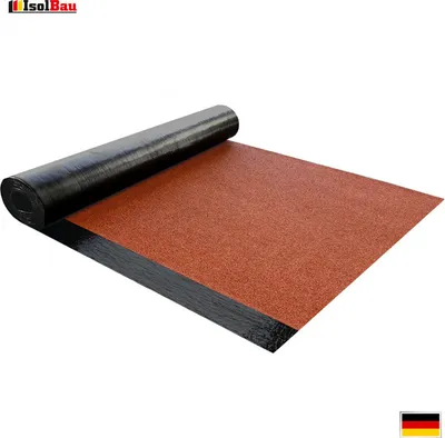 Produktbild von Isolbau Schweißbahn PYE PV 200 S5 beschiefert ROT 5m² Schweissbahn SBS modifiziert