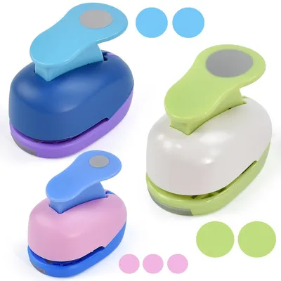 Imagen del producto de Taladro para papel, juego de 3 piezas, 8 mm, 15 mm, 25 mm, para manualidades