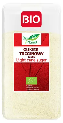CUKIER TRZCINOWY JASNY BIO 500 g - BIO PLANET