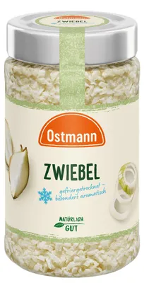 Productafbeelding van Ostmann gedroogde uien, bevroren, vol van smaak, 17g