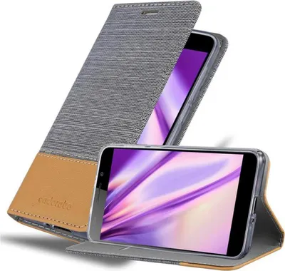 Image de Cadorabo Housse pour Honor 6 Housse en gris pour téléphone portable Etui Book Case Cover