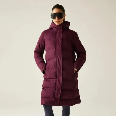 Image de Manteau d'hiver matelassé Dare 2B Wander pour femmes, couleur : bordeaux, taille : 46