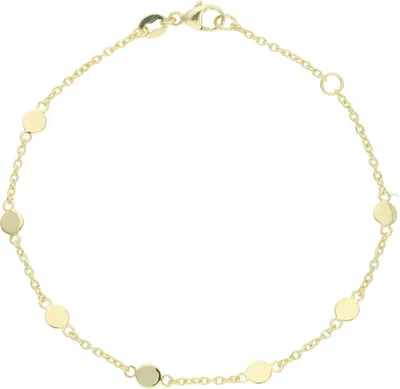 Produktbild von Armband Silber 925 Gold plattiert JL20-03-1312 JuwelmaLux 19 cm