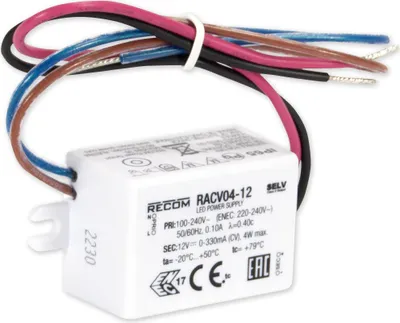Produktbild von PS-MINI12V03A - Miniatur-Schaltnetzteil
