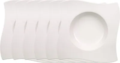 Produktbild von Villeroy & Boch New Wave Suppenteller 24 cm Set6