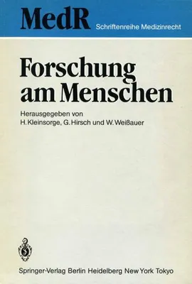 Obrázok produktu pre Forschung am Menschen