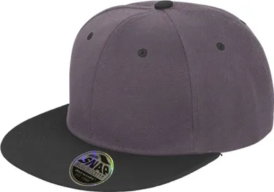 Image de Casquette de baseball Result Uni Core Bronx, 2 Tone BC3045 (taille unique) (Gris/Noir)