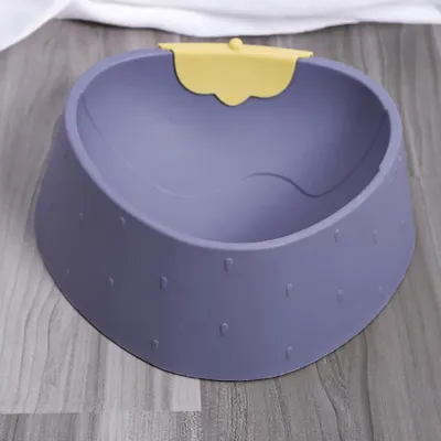 Produktbild von 360Home Rutschfest Haustier Tiernapf Schüssel Cartoon Hundenäpfe Katzen-Trinknäpfe Futternäpfe Grau