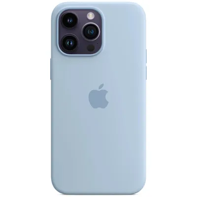 Produktbild von Silikon-Case MagSafe für das Apple iPhone 14 Pro Max - Sky