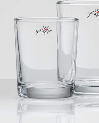 Obrázok produktu pre Sklenená váza Wind Light stolová váza Sandra Rich séria CYLI číra 11cm