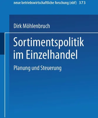 Produktbild von Sortimentspolitik im Einzelhandel