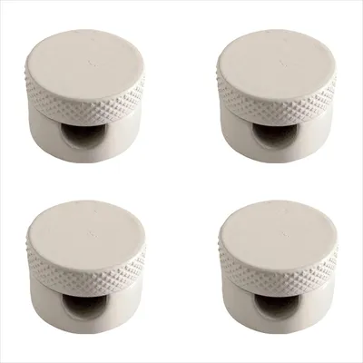 Imagen del producto de AMARCORDS - 4 fijaciones de techo de aluminio con sistema de gestión de cables visible. Para montaje en techo