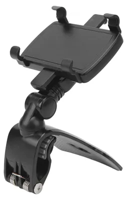 Zdjęcie produktu dla Uchwyt samochodowy do telefonu z regulacją kąta widzenia i obrotem o 360° – odporny na wstrząsy, uniwersalny uchwyt na deskę rozdzielczą do samochodów