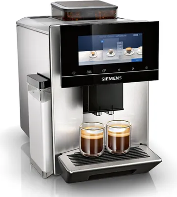 Produktbild von Siemens TQ903D03, Espressomaschine, 2,3 l, Kaffeebohnen, Eingebautes Mahlwerk, 1500 W, Edelstahl