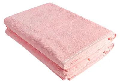 Image de ARTG - Serviette de bain LT920 (140 cm x 70 cm) (rose clair)