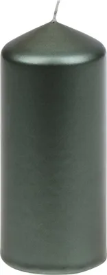 Produktbild von Stumpenkerzen "Edelglanz" Schilf 130/57 mm, 12 Stück Steinhart Kerzen in RAL-Kerzen Güte Qualität