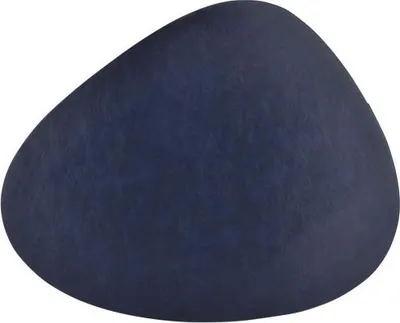 Image de Set De Table Cuir Bleu Aspect Cuir Bleu élégant - Fine Dining Living
