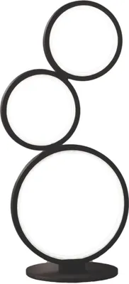 Zdjęcie produktu dla Lampa stołowa RONDO czarny Trio 522610332