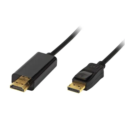 Obrázok produktu pre Kábel HDMI-DISPLAY PORT 1,8m