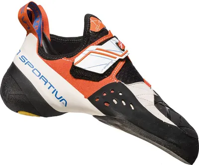 Produktbild von La Sportiva Solution Women Farbe: Weiß/Lilie Orange / Größe: 38 EU