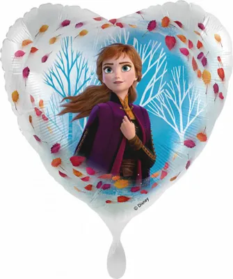 Obrázok produktu pre Princezná Anna srdcový balón 45 cm