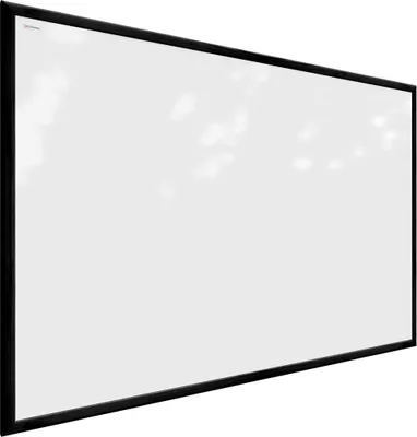 Produktbild von ALLboards Whiteboard mit schwarzem Rahmen 90x60cm Magnettafel Weiß Magnetisch, Trocken Abwischbar