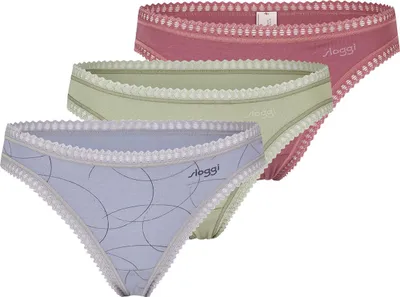 Immagine prodotto di sloggi 3-pack GO Crush Perizoma Comodo e traspirante, Orlo decorato, In una pratica confezione multipla