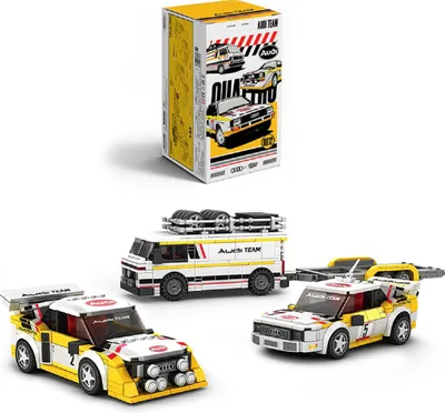Obrázok produktu pre Bole Brick PB8812 Power Block Audi Sport Quattro S1 Mini 3v1 s 1 401 dielmi