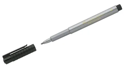 Produktbild von Faber-Castell 167351, Stick-Kugelschreiber, Silber, 1 Stück(e)