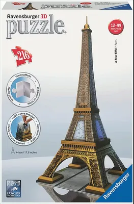Image de Tour Eiffel. puzzle 3D (216 pièces)