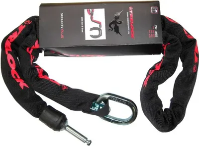 Immagine prodotto di Catena a innesto Trelock ZR 455 lunghezza 100 cm, Ø 8 mm, nero, con sacchetto