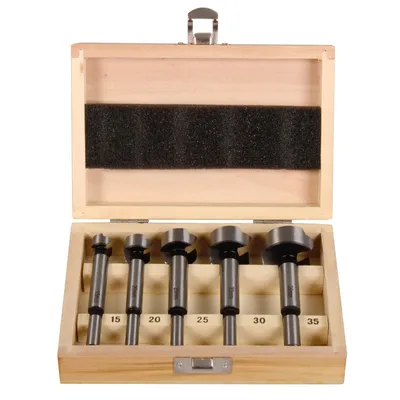 Obrázek produktu pro Projahn Maschinen-Forstnerbohrer-Kassette ECO 5-tlg 15 ° 20 ° 25 ° 30 ° 35 mm