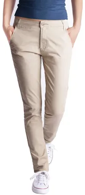 Productafbeelding van Fraternel dames chino broek - Moderne broek van stof met een smalle pasvorm en stretch