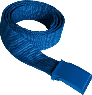 Produktbild von Korntex KXPYB | Polyestergürtel, Breite: 4 cm, Länge inkl. Schnalle: 130 cm - Farbe: Royal Blue - Größe: One Size