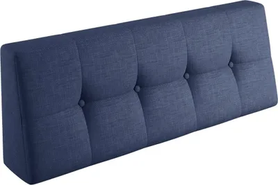 Produktbild von sunnypillow Palettenkissen Verona  Rückenkissen 120x40x20/10cm Cobalt