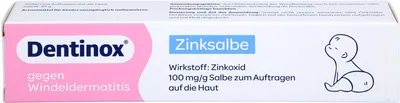 Produktbild von Dentinox Zinksalbe gegen Windeldermatitis, 45 g Salbe