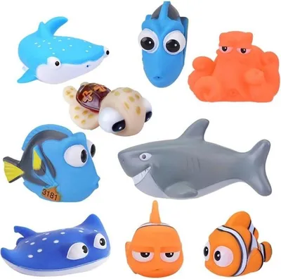 Obrázek produktu pro Figurky Do Vody Hledá Se Nemo 8 Ks