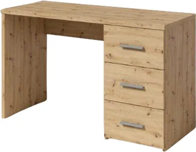 Produktbild von Schreibtisch - Artisan Eiche Nachbildung - 120 x 50 cm - 3 Schubladen