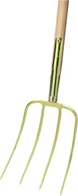 Produktbild von Idealspaten Dunggabel 4 Zinken mit Stiel