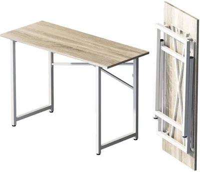 Image de Bureau pliant de 120 cm pour le télétravail
