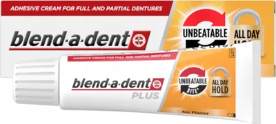 Zdjęcie produktu dla Blend-A-Dent | Klej do protez - 40 g - Bezzapachowy - Mocny - 1 sztuka - Klej do protez całkowitych i częściowych