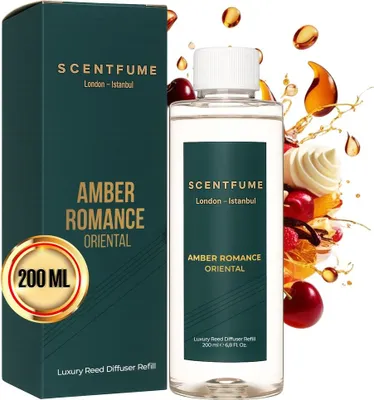 Produktbild von Scentfume Reed Diffuser Nachfüllung 200 ml | Langanhaltendes Raumduftöl