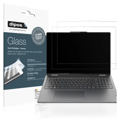 Produktbild von 2x dipos GlassAR Lenovo Yoga 7i 10. Gen 16 Zoll