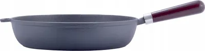 Zdjęcie produktu dla KAMILLE patelnia VIVIAN patelnia żeliwna 30 cm indukcja głęboka patelnia nieprzywierająca
