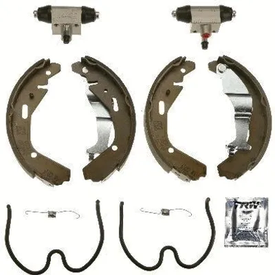 Produktbild von TRW Bremsbackensatz Trommelbremse Hinten für OPEL AGILA (A) (H00) 200mm BK2612
