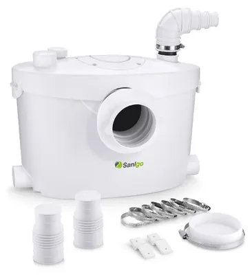 Sanitär-Mahlwerk, 400 W, Edelstahl, 145 l/min, 8 m Förderhöhe