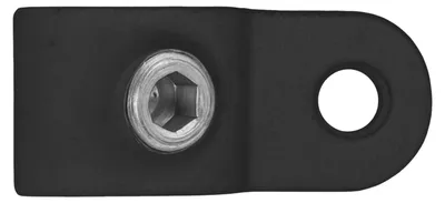 Produktbild von GeZu Impex Rohrverbinder Gelenkauge Ø 27 mm Schwarz Pulverbeschichtet Rohrklemme