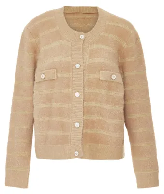 Produktbild von AODA damen strickjacke - beige, M