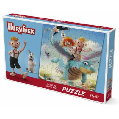 Image de Puzzle EFKO Hurvínek et le musée magique : 90 pièces